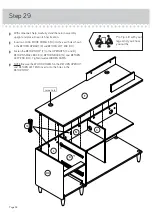 Preview for 34 page of Teknik 5421120 Assembly Instructions For Return On Left