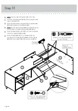 Preview for 36 page of Teknik 5421120 Assembly Instructions For Return On Left