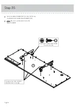 Preview for 40 page of Teknik 5421120 Assembly Instructions For Return On Left