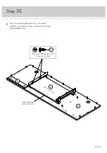 Preview for 41 page of Teknik 5421120 Assembly Instructions For Return On Left