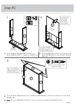 Preview for 45 page of Teknik 5421120 Assembly Instructions For Return On Left