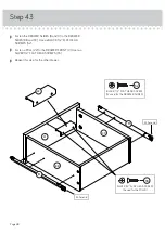 Preview for 48 page of Teknik 5421120 Assembly Instructions For Return On Left