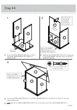 Preview for 49 page of Teknik 5421120 Assembly Instructions For Return On Left