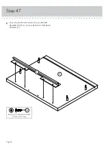 Preview for 52 page of Teknik 5421120 Assembly Instructions For Return On Left