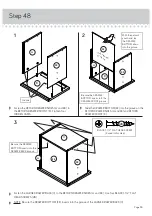 Preview for 53 page of Teknik 5421120 Assembly Instructions For Return On Left