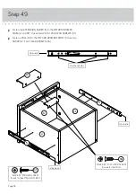 Preview for 54 page of Teknik 5421120 Assembly Instructions For Return On Left