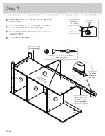 Preview for 14 page of Teknik Barrister Home 5417772 Instruction Booklet