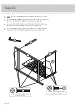 Preview for 24 page of Teknik Boulevard Cafe 5420650 Instruction Booklet