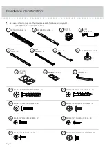 Preview for 4 page of Teknik Boulevard Cafe Desk 5420701 Instruction Booklet