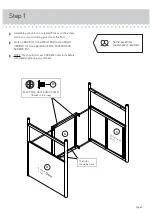 Preview for 5 page of Teknik Boulevard Cafe Desk 5420701 Instruction Booklet