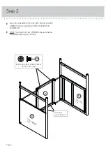 Preview for 6 page of Teknik Boulevard Cafe Desk 5420701 Instruction Booklet