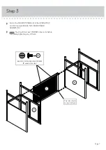 Preview for 7 page of Teknik Boulevard Cafe Desk 5420701 Instruction Booklet