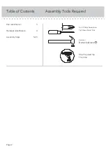 Preview for 2 page of Teknik Canal Heights 5419231 Manual