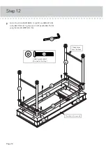 Preview for 16 page of Teknik Canal Heights 5419231 Manual