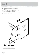 Preview for 10 page of Teknik Credenza 5421317 Instruction Booklet