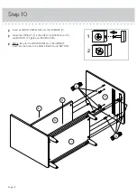 Preview for 14 page of Teknik Credenza 5421317 Instruction Booklet