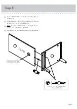 Preview for 15 page of Teknik Credenza 5421317 Instruction Booklet