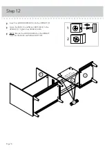 Preview for 16 page of Teknik Credenza 5421317 Instruction Booklet