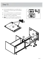 Preview for 17 page of Teknik Credenza 5421317 Instruction Booklet