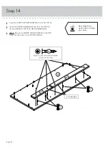 Preview for 18 page of Teknik Credenza 5421317 Instruction Booklet