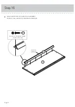 Preview for 20 page of Teknik Credenza 5421317 Instruction Booklet