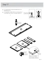 Preview for 21 page of Teknik Credenza 5421317 Instruction Booklet