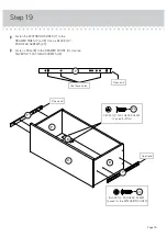 Preview for 23 page of Teknik Credenza 5421317 Instruction Booklet