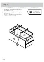 Preview for 24 page of Teknik Credenza 5421317 Instruction Booklet