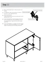 Preview for 26 page of Teknik Credenza 5421317 Instruction Booklet