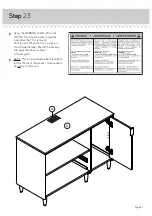 Preview for 27 page of Teknik Credenza 5421317 Instruction Booklet