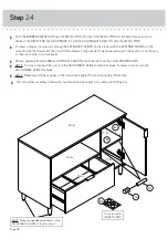 Preview for 28 page of Teknik Credenza 5421317 Instruction Booklet