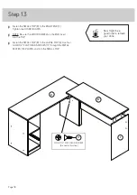 Preview for 18 page of Teknik Essentials L-Shaped Desk 5425092 Manual