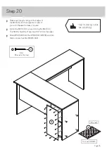 Preview for 25 page of Teknik Essentials L-Shaped Desk 5425092 Manual