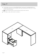 Preview for 26 page of Teknik Essentials L-Shaped Desk 5425092 Manual