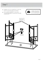 Preview for 3 page of Teknik Industrial Style Chunky Desk 5422097 Instruction Booklet