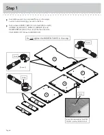 Preview for 6 page of Teknik Spanish Style Desk 5420114 Instruction Booklet