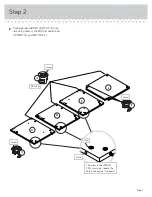 Preview for 7 page of Teknik Spanish Style Desk 5420114 Instruction Booklet