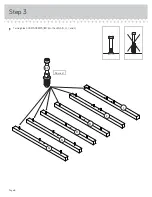 Preview for 8 page of Teknik Spanish Style Desk 5420114 Instruction Booklet