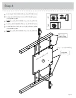 Preview for 9 page of Teknik Spanish Style Desk 5420114 Instruction Booklet