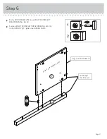 Preview for 11 page of Teknik Spanish Style Desk 5420114 Instruction Booklet