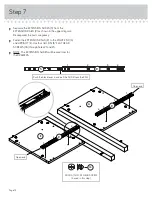 Preview for 12 page of Teknik Spanish Style Desk 5420114 Instruction Booklet