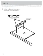 Preview for 14 page of Teknik Spanish Style Desk 5420114 Instruction Booklet