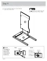 Preview for 16 page of Teknik Spanish Style Desk 5420114 Instruction Booklet