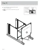 Preview for 20 page of Teknik Spanish Style Desk 5420114 Instruction Booklet