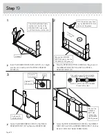 Preview for 24 page of Teknik Spanish Style Desk 5420114 Instruction Booklet