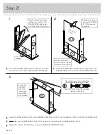 Preview for 26 page of Teknik Spanish Style Desk 5420114 Instruction Booklet