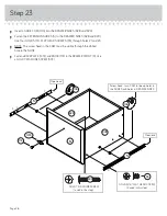 Preview for 28 page of Teknik Spanish Style Desk 5420114 Instruction Booklet