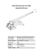 Teknika MUL-420 Operation Manual preview