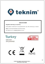 Preview for 16 page of Teknim PARS Series Quick Installation Manual