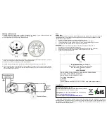 Preview for 2 page of Teknim TFD-3250 Installation & Operating Manual